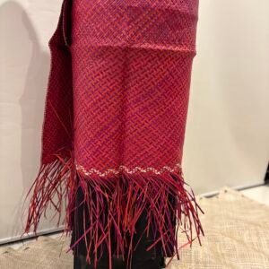 Ta'ovala Lou'akau 2Tone Aveave - Dark Fuchsia & Red