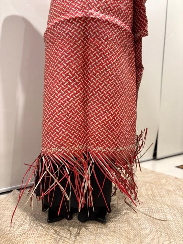 Ta'ovala Lou'akau 2Tone Aveave - Red & White