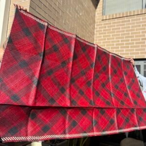 Taovala Lou'akau Checkered Red