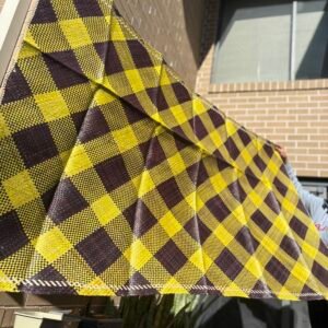 Ta'ovala Lou'akau Checkered Yellow