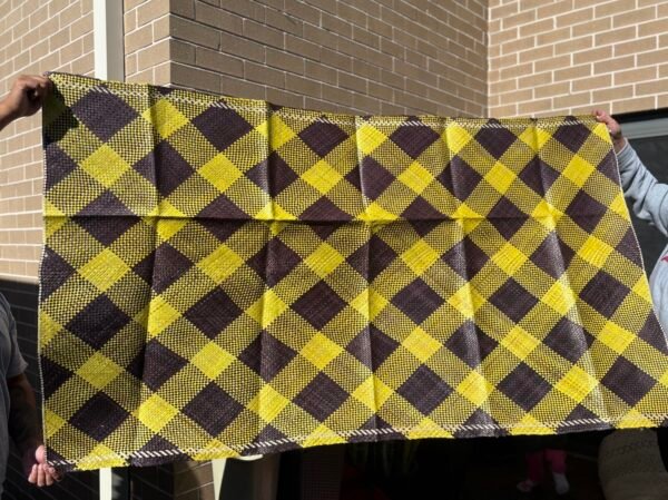 Ta'ovala Lou'akau Checkered Yellow - Image 2