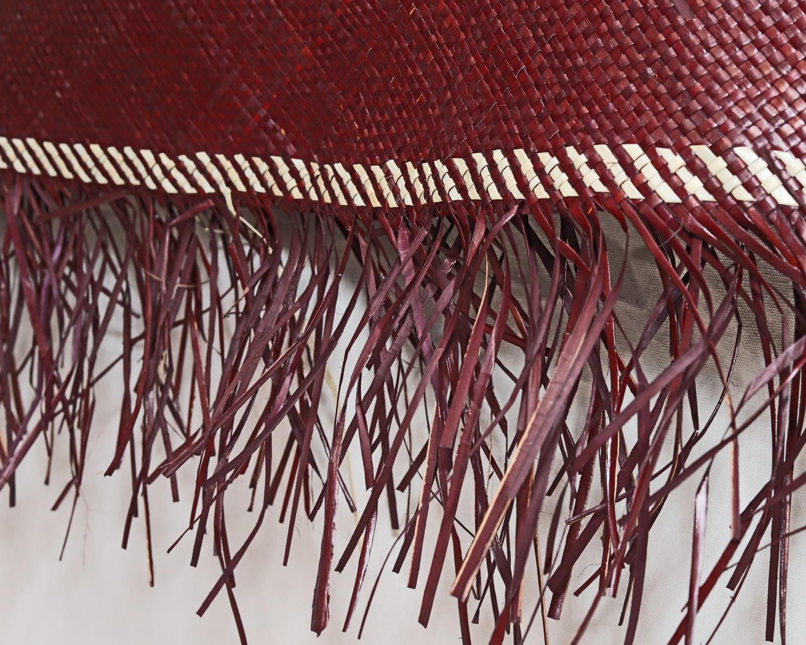 Maroon Ta'ovala 7x4 - Image 2